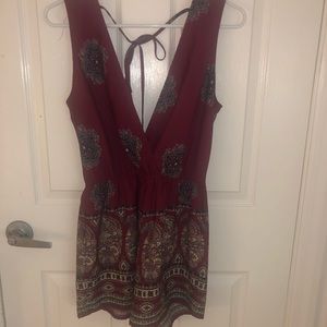 -Illa Illa patterned romper